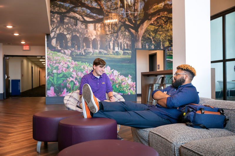 LSU Admitted Freshman - Nicholson Lobby Residential Life