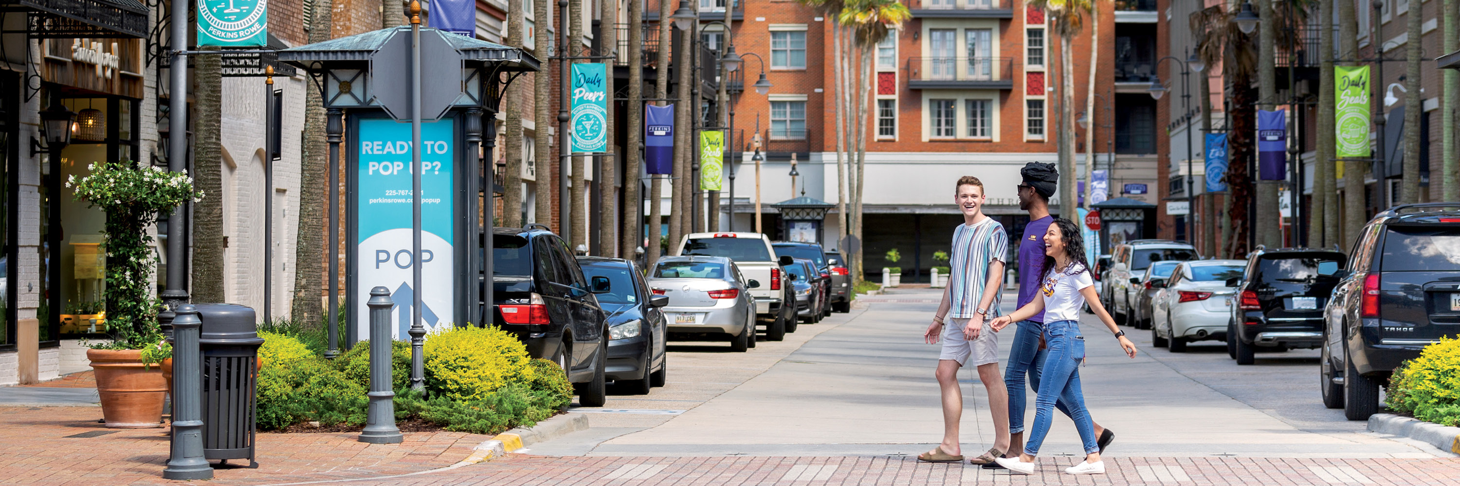 Why Baton Rouge - Students at Perkins Rowe Perkins Rowe