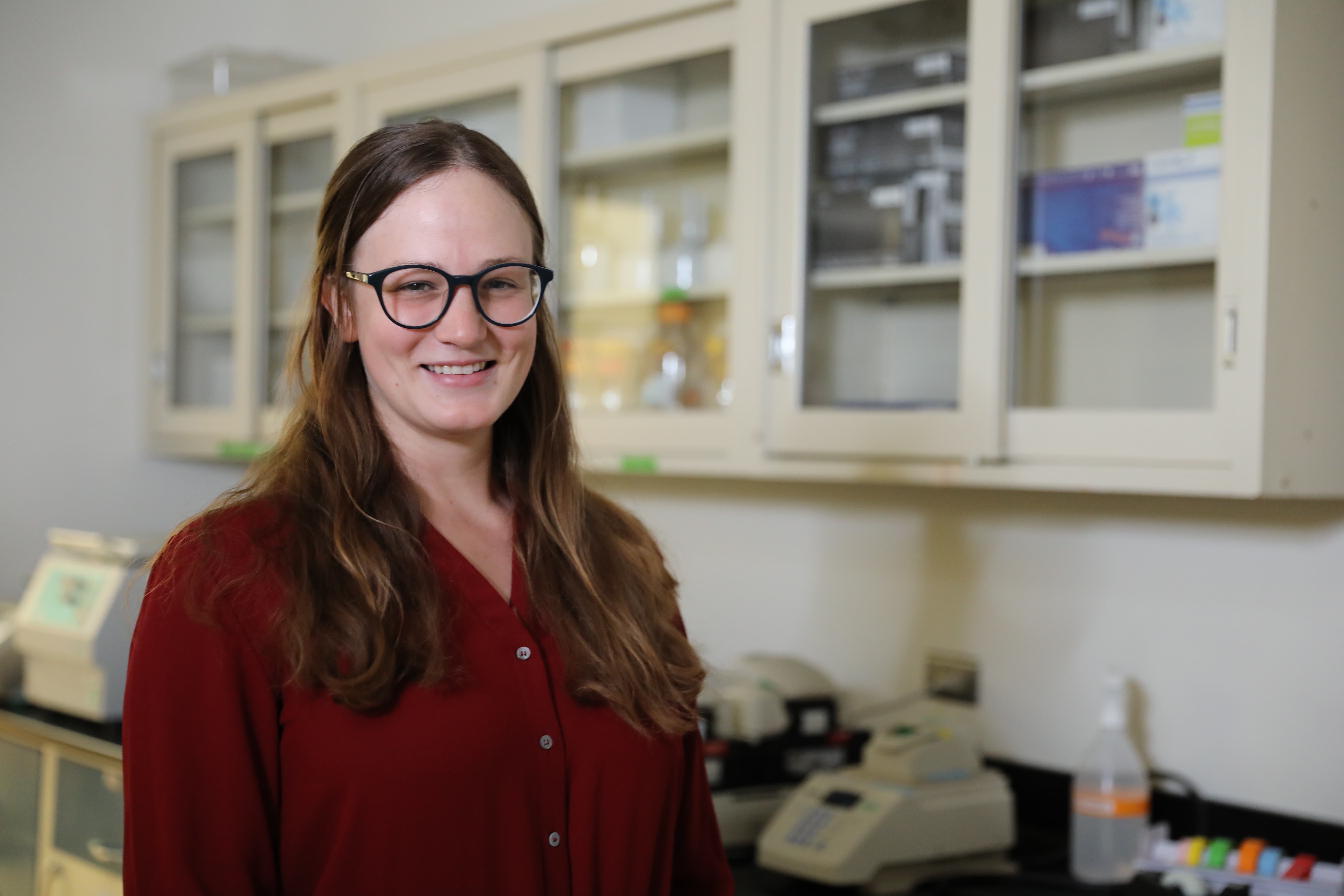 Michelle Germillion, a natural resource ecology and management major