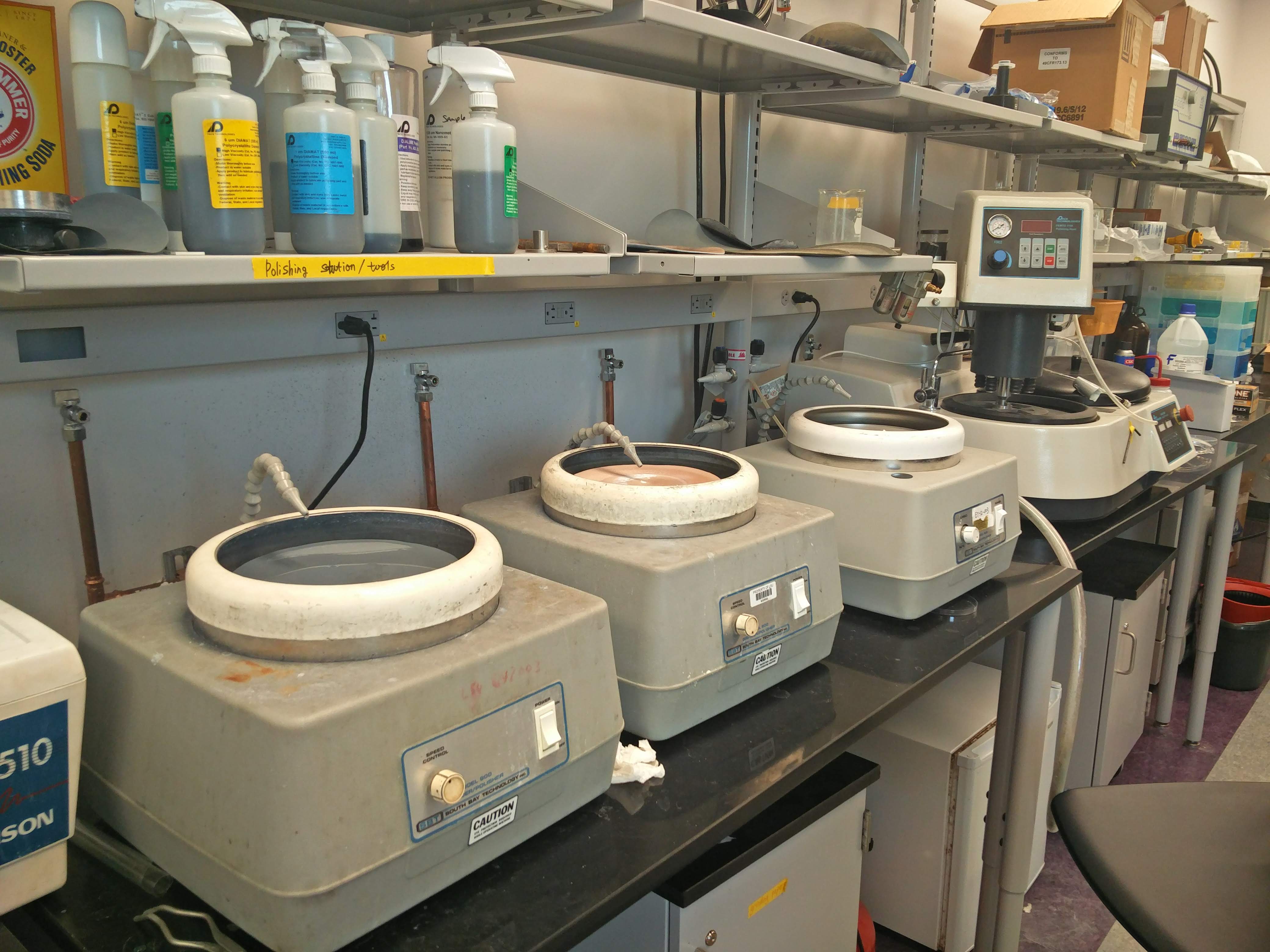 MMTEF Metalloraphy Polishing