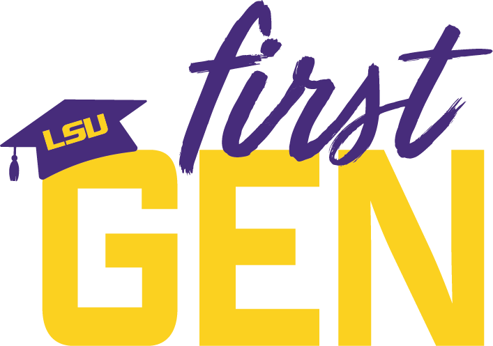 LSU First Gen Logo LSU First Gen Logo