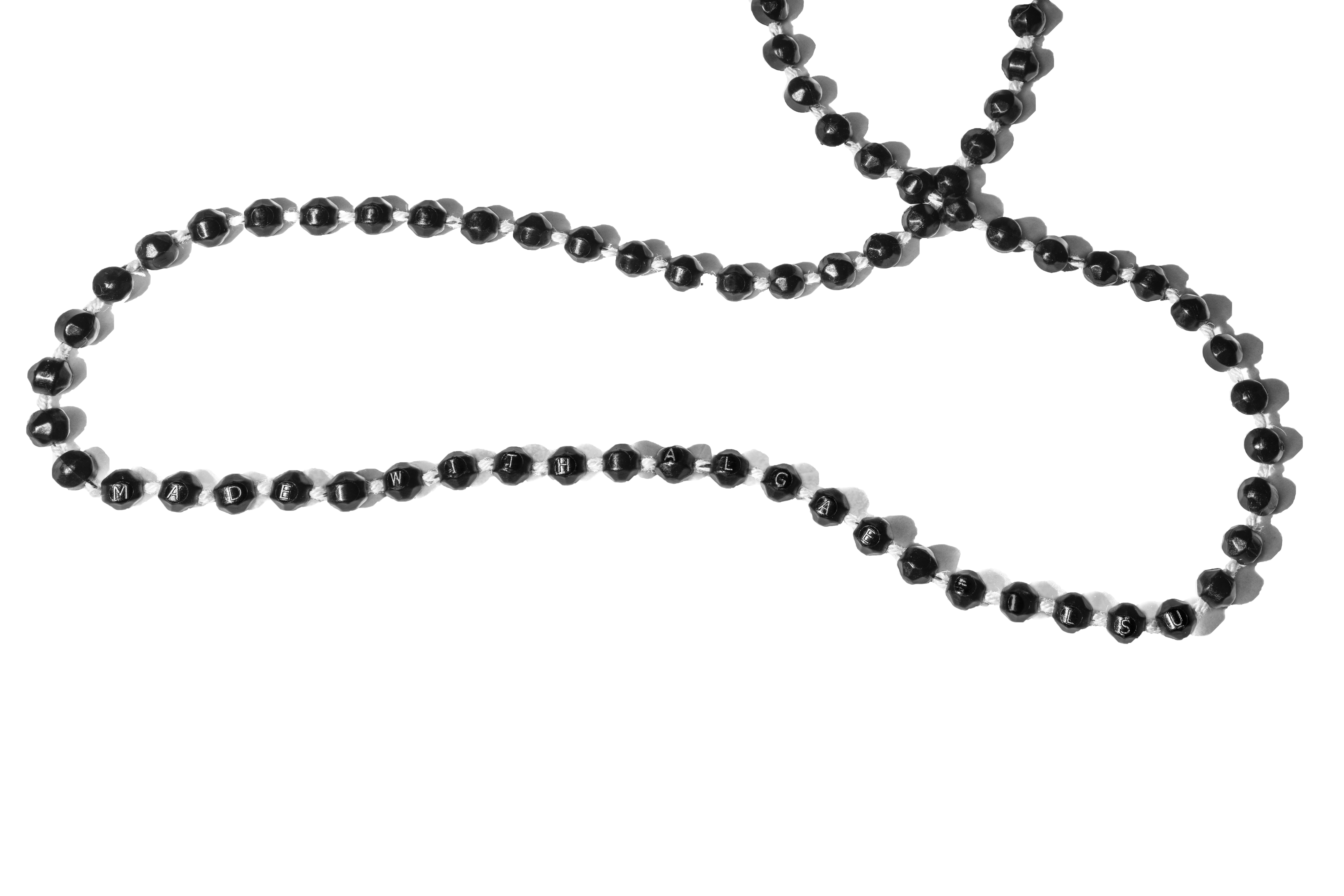 Biodegradable Mardi Gras beads made at LSU Biodegradable Mardi Gras beads made at LSU