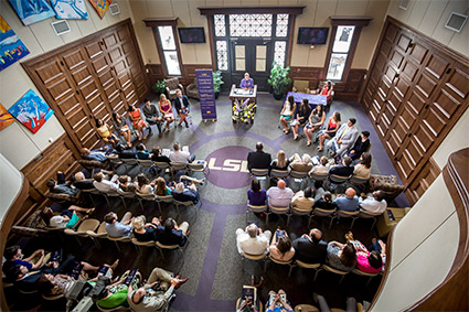 Image of the Manship School's Holliday Forum